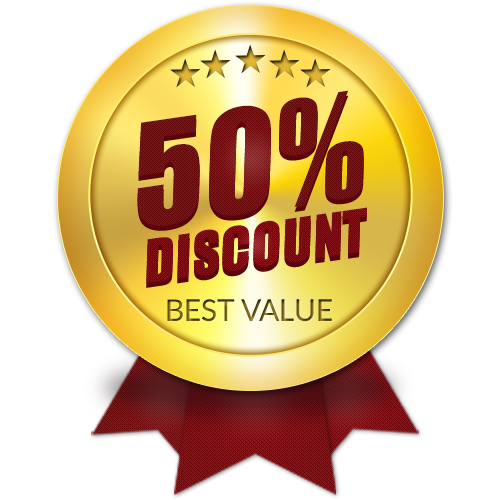 50% discount